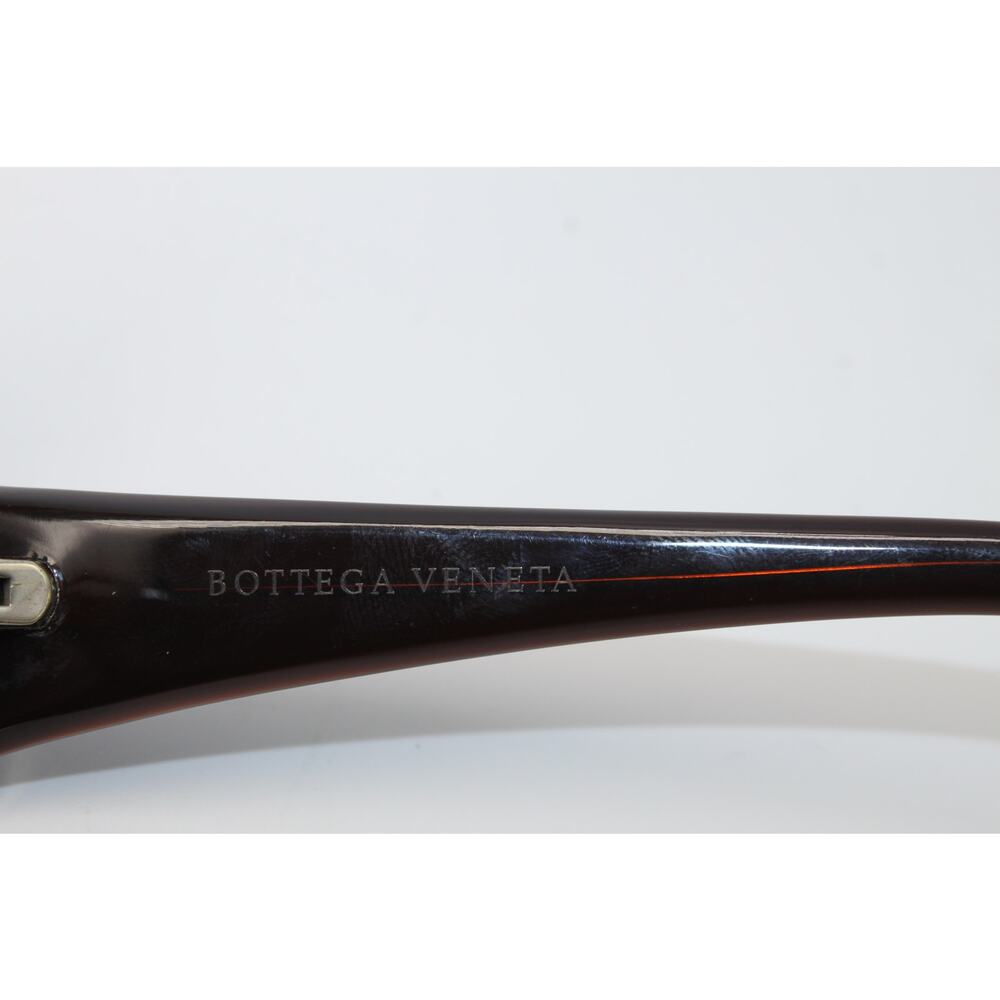 Bottega Veneta Black Oversized Rounded Sunglasses with Brown Gradient Lenses - Picture 10 of 12
